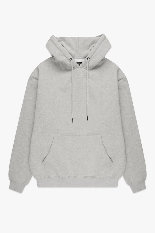Brushed Hoodie - Grey-0
